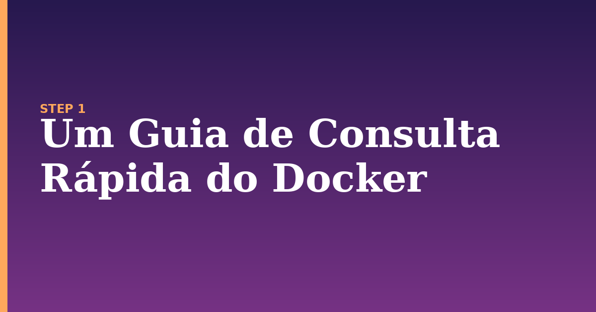 docker illustration for: Um Guia de Consulta Rápida do Docker