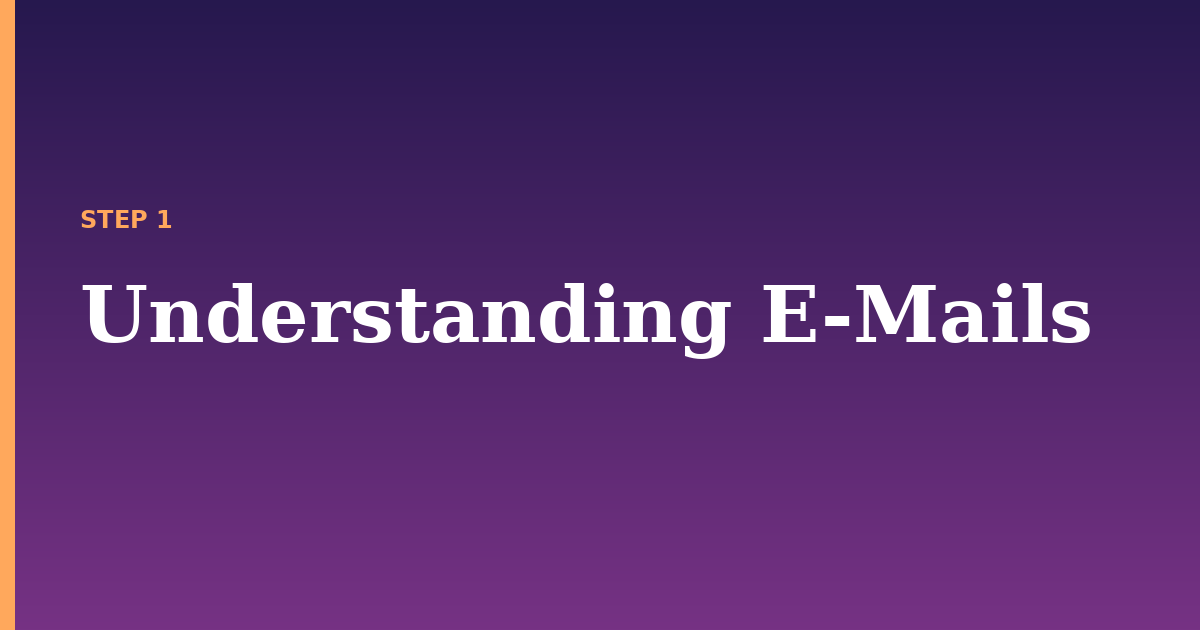 e-mail illustration for: Understanding E-Mails