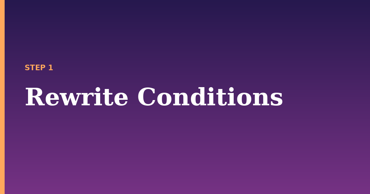 rewrite illustration for: Rewrite Conditions