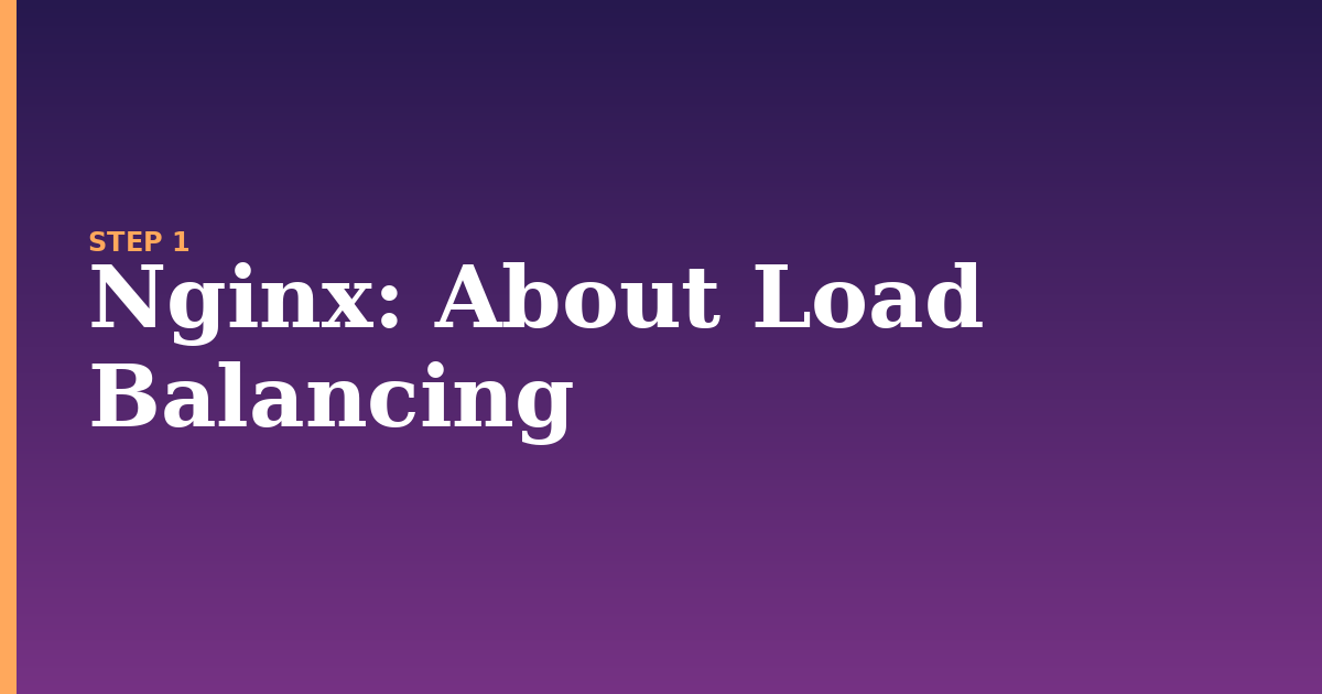 nginx illustration for: About Load Balancing