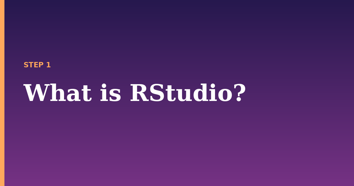 rstudio illustration for: What is RStudio?