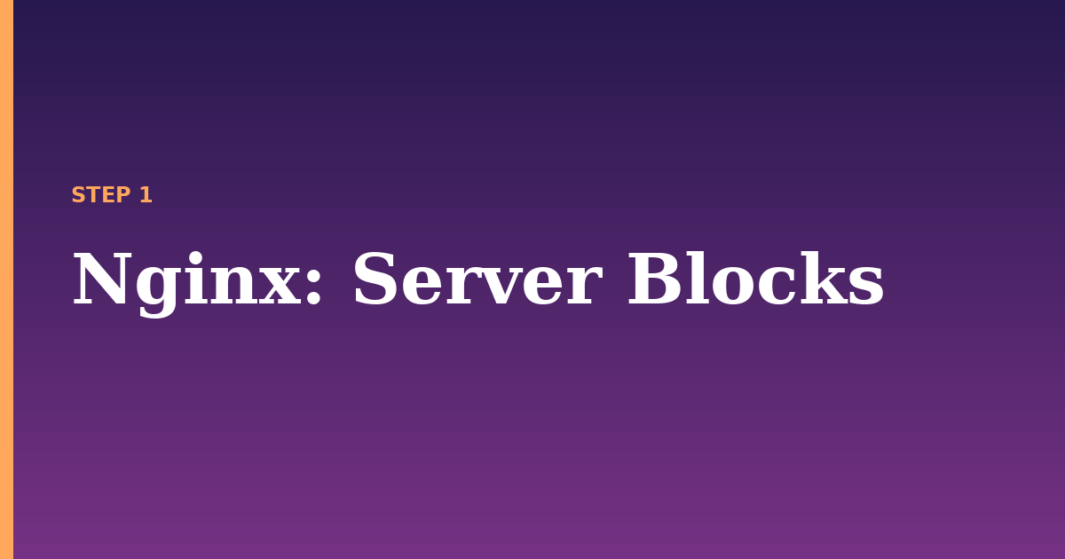 nginx illustration for: Server Blocks