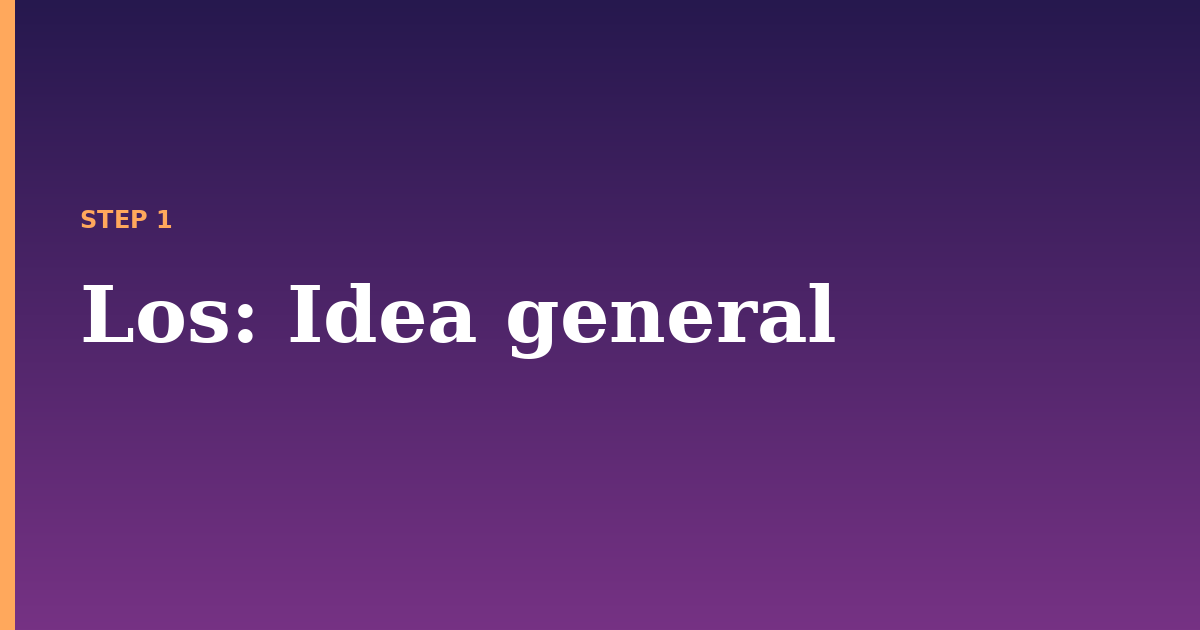 los illustration for: Idea general