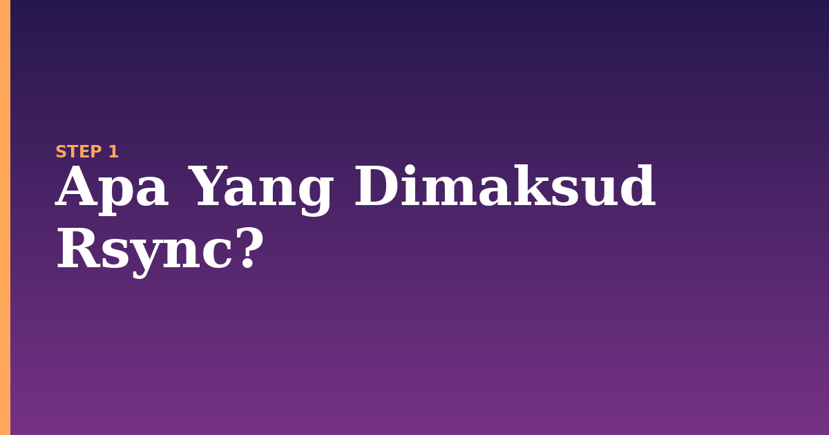 rsync illustration for: Apa Yang Dimaksud Rsync?