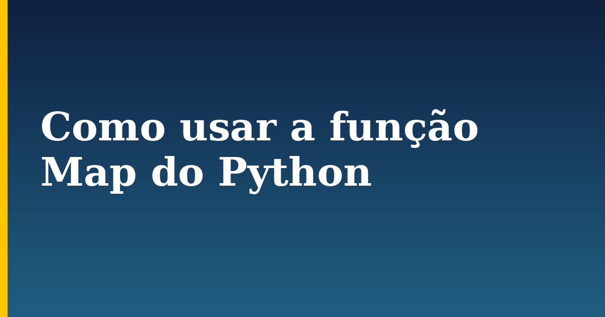 Como usar a função Map do Python — step-by-step Python tutorial on Progressive Robot