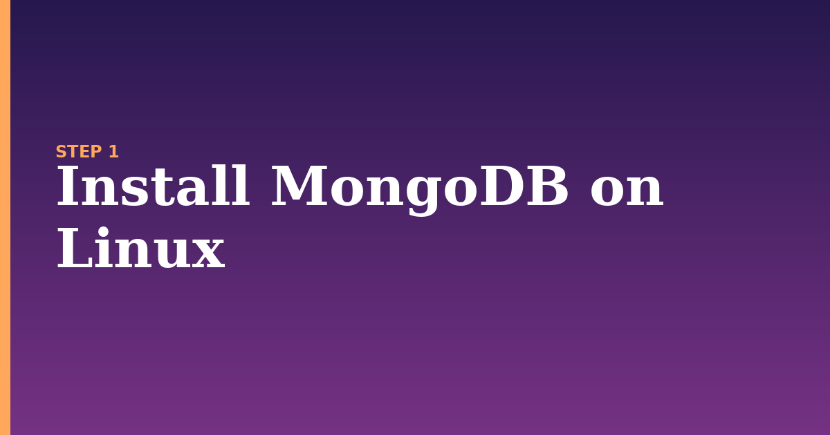 mongodb illustration for: Install MongoDB on Linux