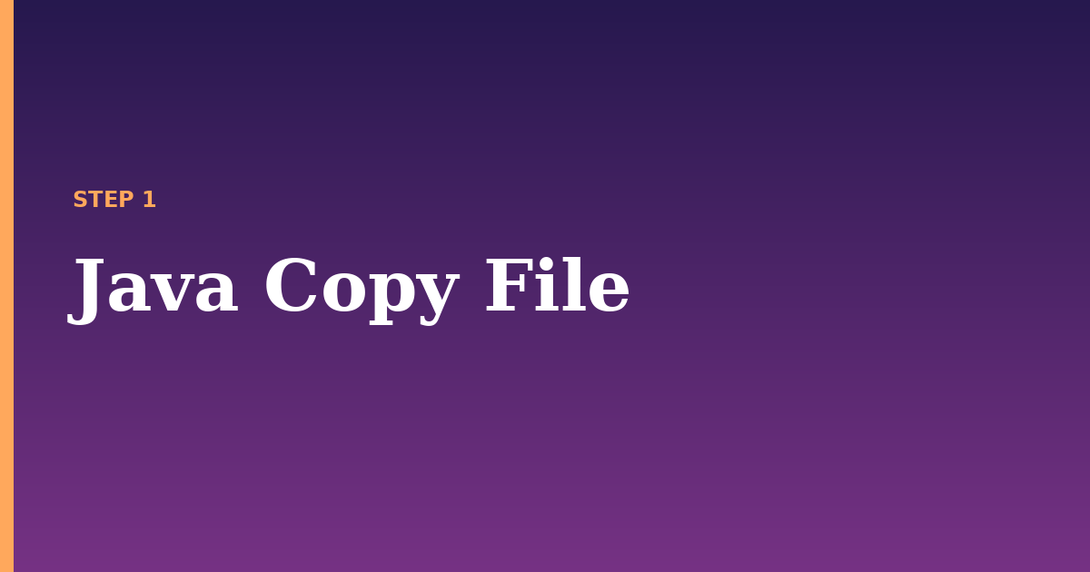 java copy illustration for: Java Copy File