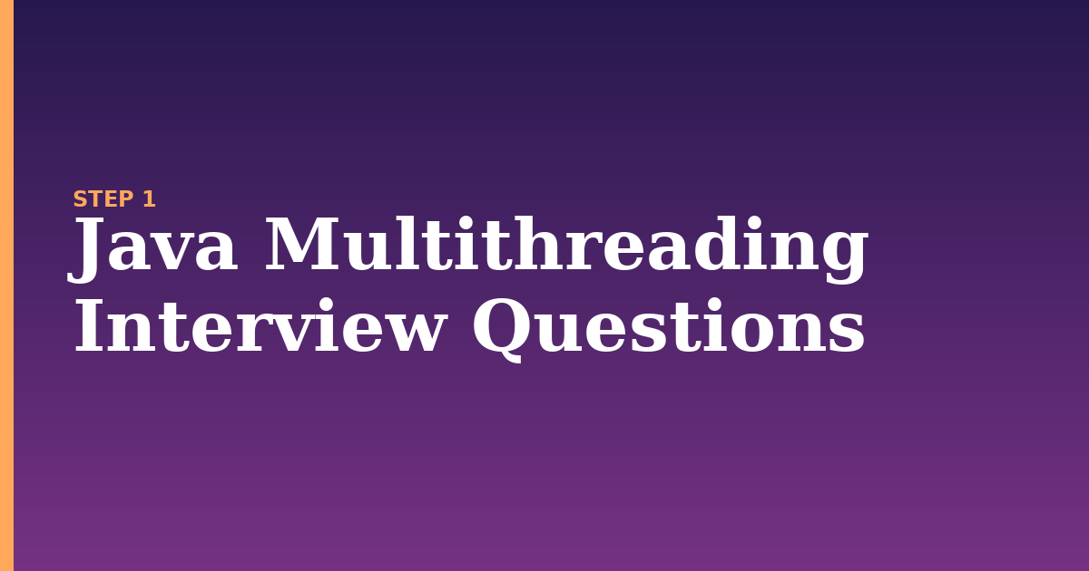 java illustration for: Java Multithreading Interview Questions