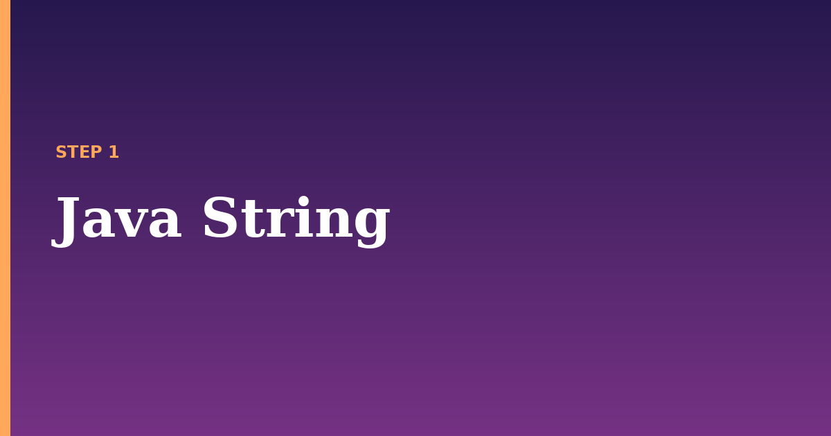 Java String: Complete Guide - Progressive Robot