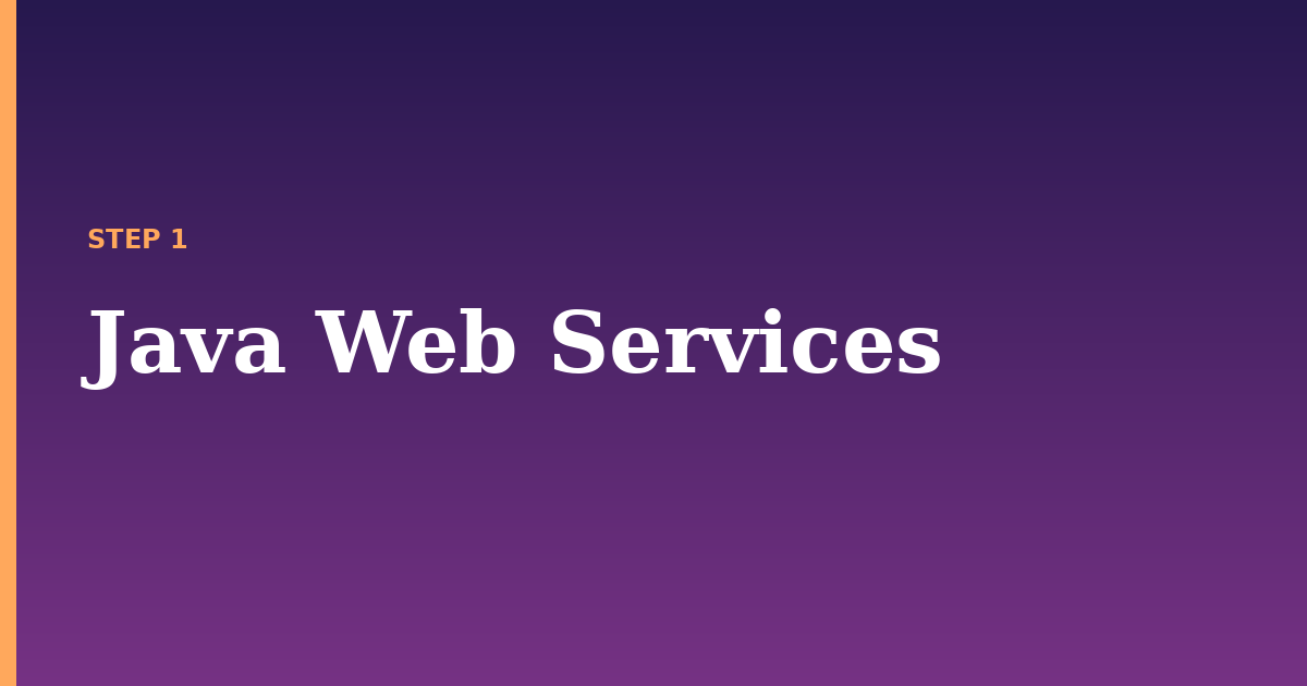 web services illustration for: Java Web Services