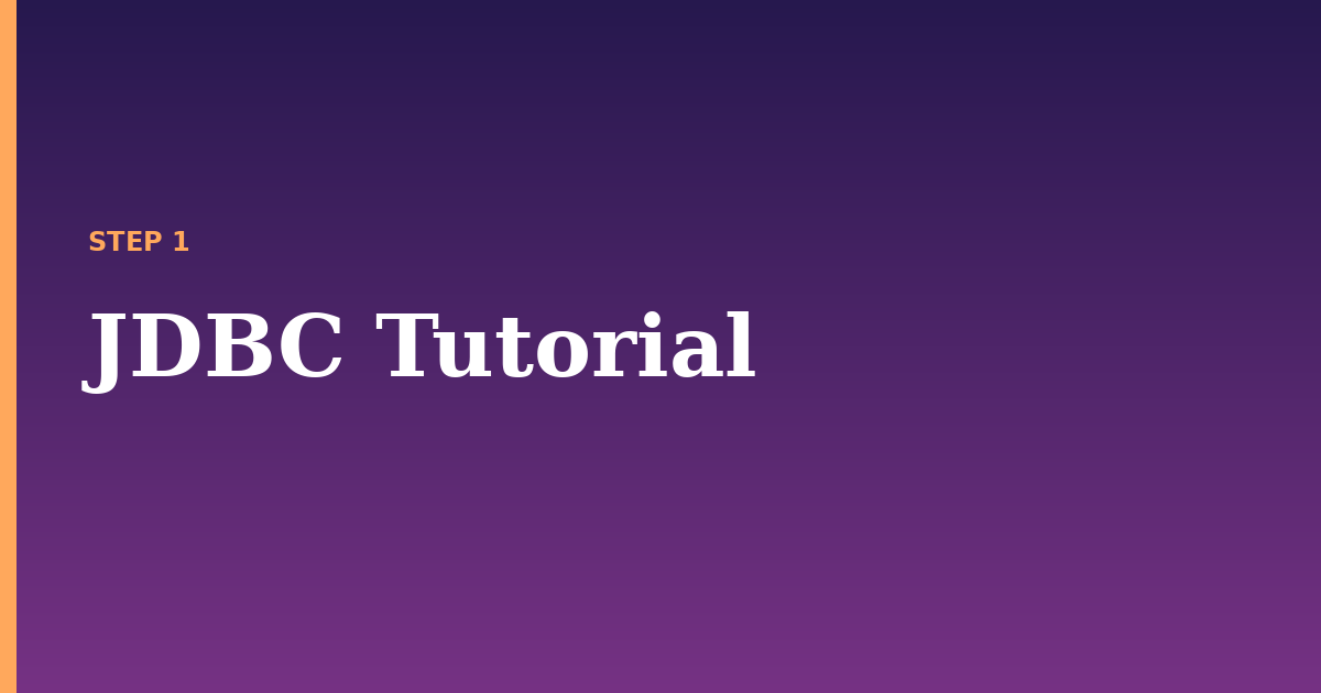 jdbc illustration for: JDBC Tutorial
