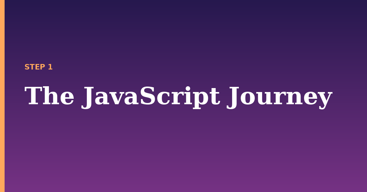 javascript illustration for: The JavaScript Journey