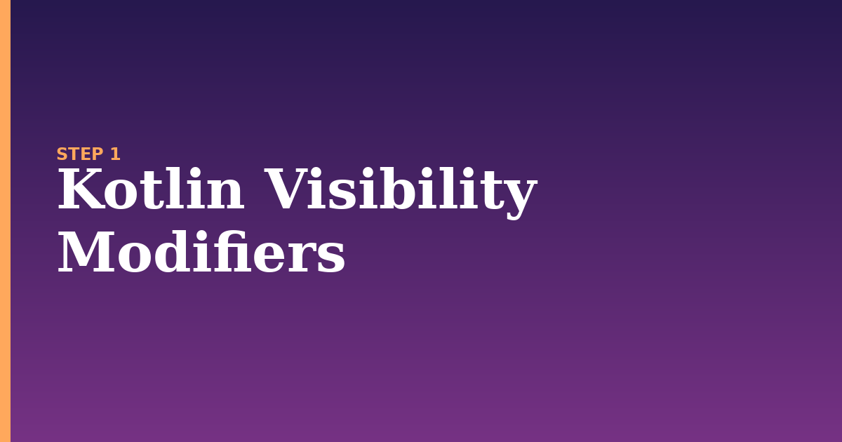 visibility modifiers illustration for: Kotlin Visibility Modifiers