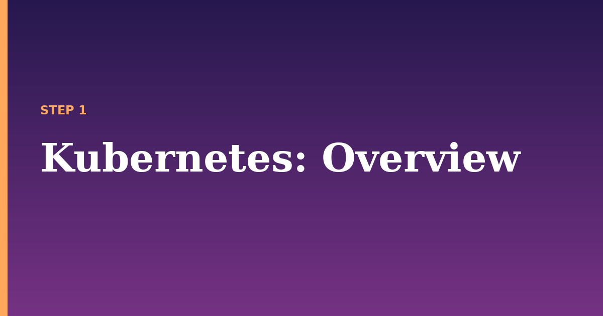 kubernetes illustration for: Overview