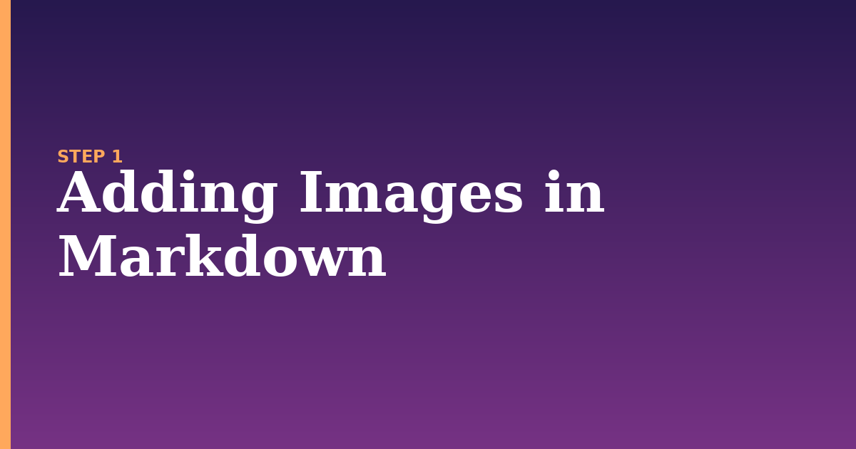 markdown illustration for: Adding Images in Markdown