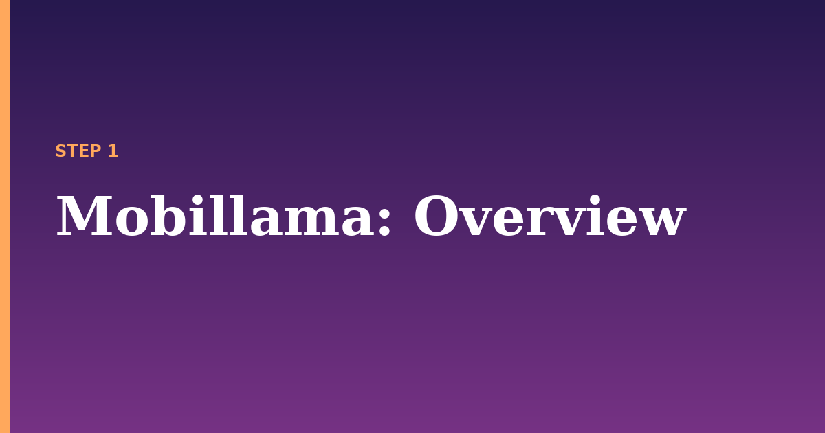 mobillama illustration for: Overview