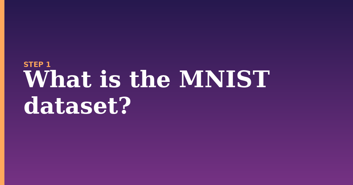 mnist dataset illustration for: What is the MNIST dataset?