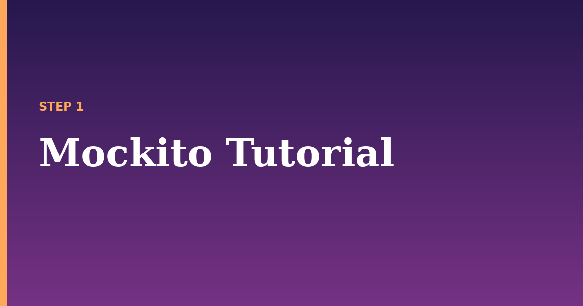 mockito illustration for: Mockito Tutorial