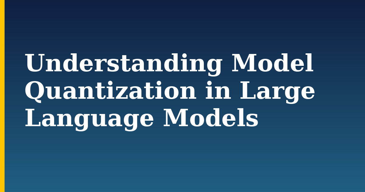 Understanding Model Quantization in Large Language Models