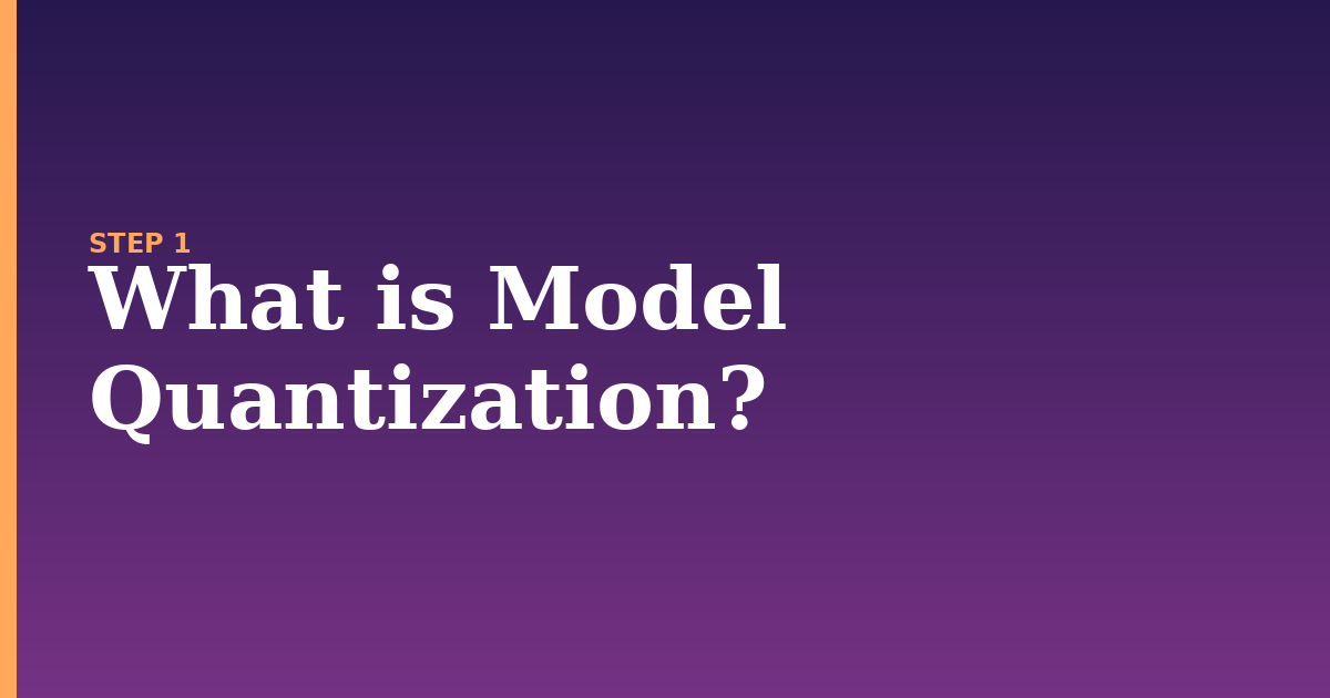quantization illustration for: What is Model Quantization?