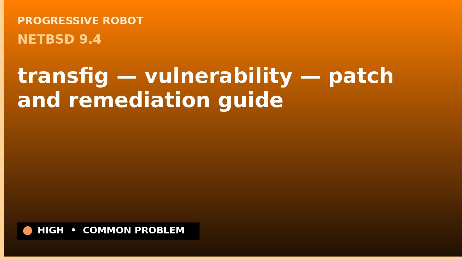 NetBSD 9.4 — transfig — vulnerability — patch and remediation guide — diagnosis and fix on NetBSD 9.4