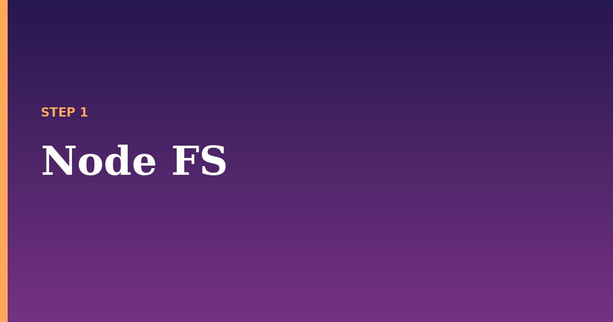 node illustration for: Node FS