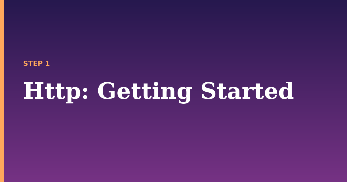 http illustration for: Getting Started