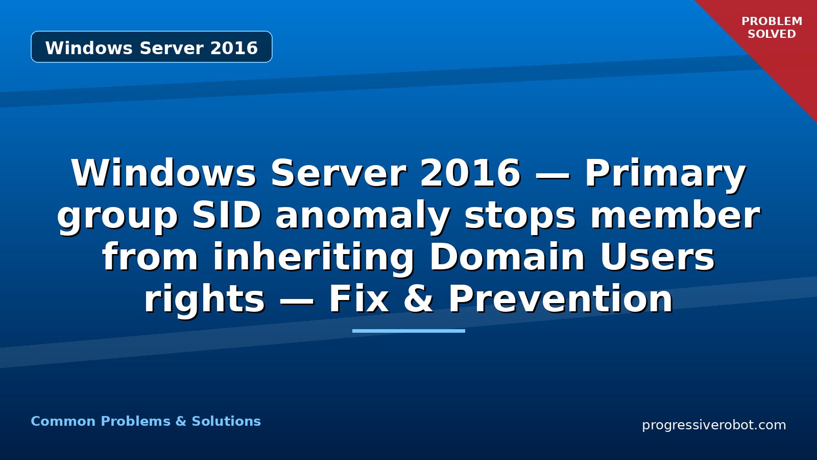 Common Problems 112994