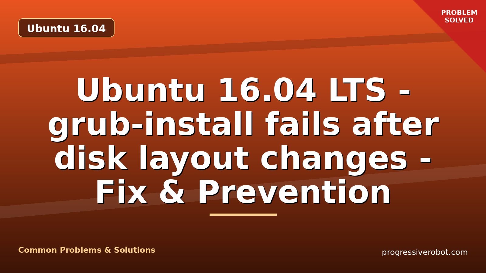 Common Problems 118451