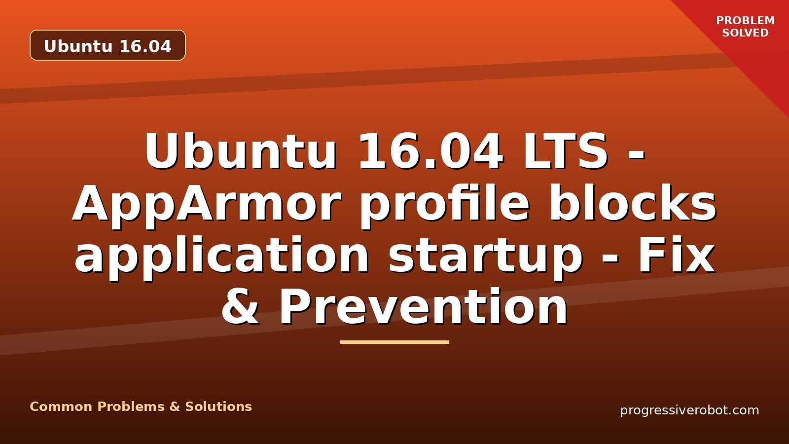 Common Problems 118621