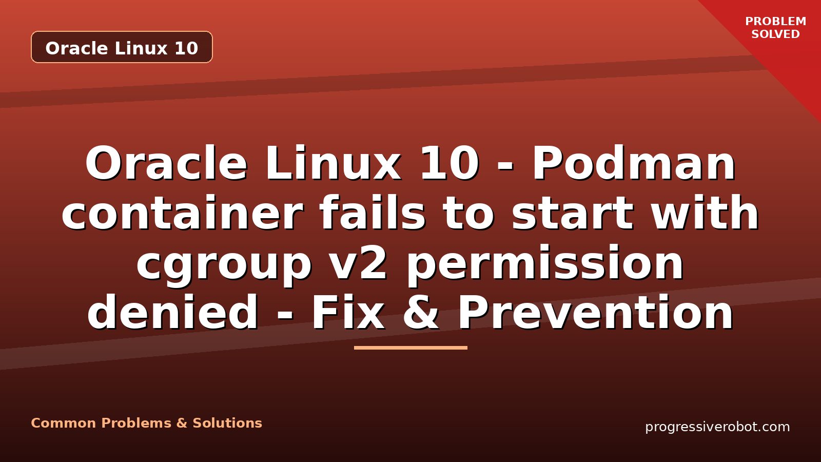 Common Problems 124032