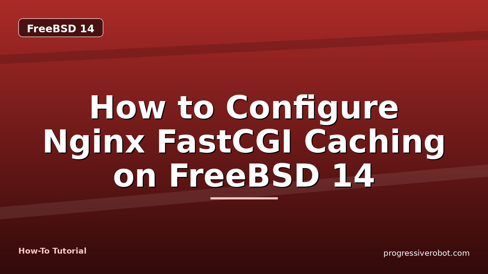 How to Configure Nginx FastCGI Caching on FreeBSD 14 — step-by-step FreeBSD 14 tutorial on Progressive Robot