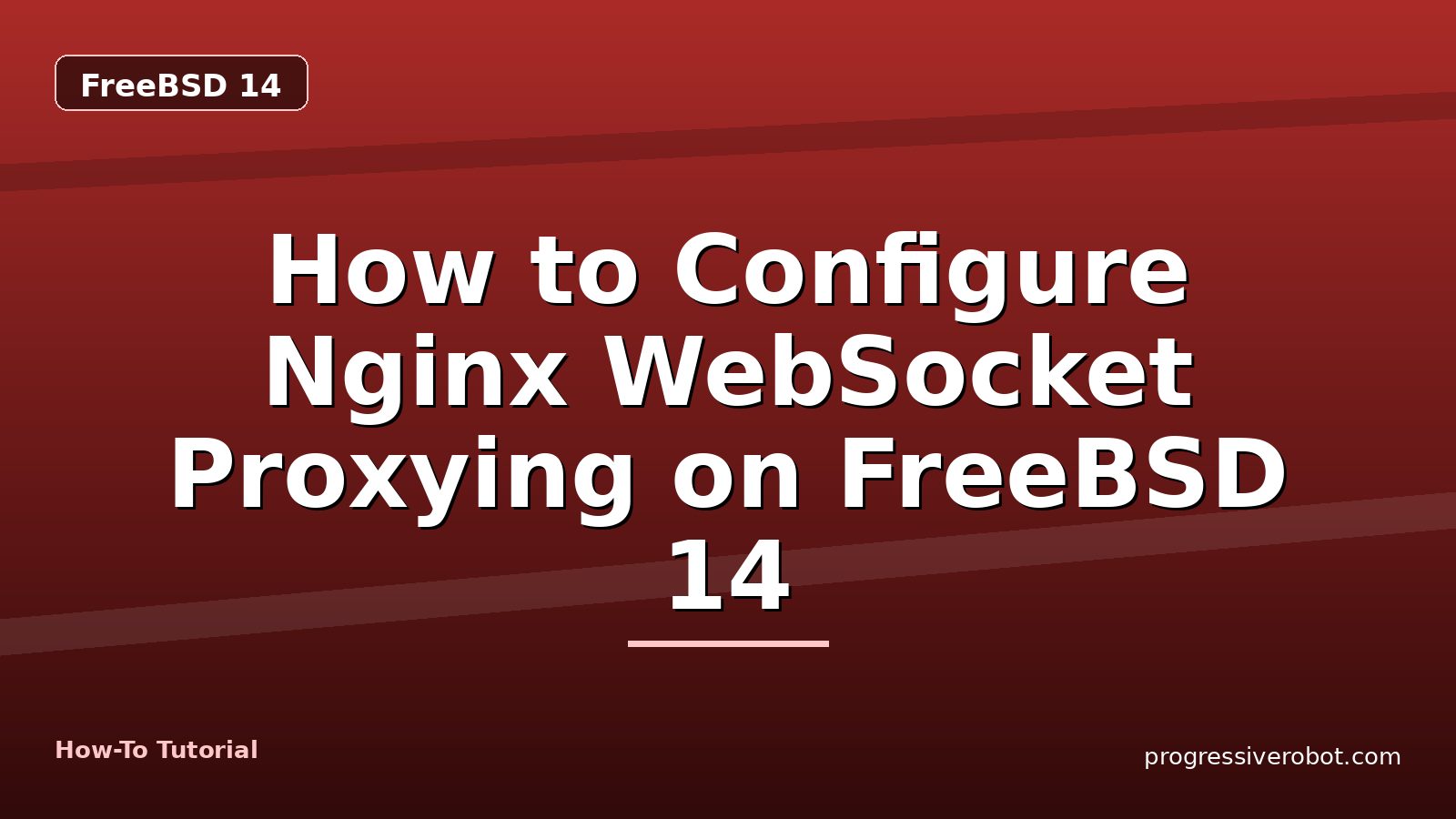 How to Configure Nginx WebSocket Proxying on FreeBSD 14 — step-by-step FreeBSD 14 tutorial on Progressive Robot
