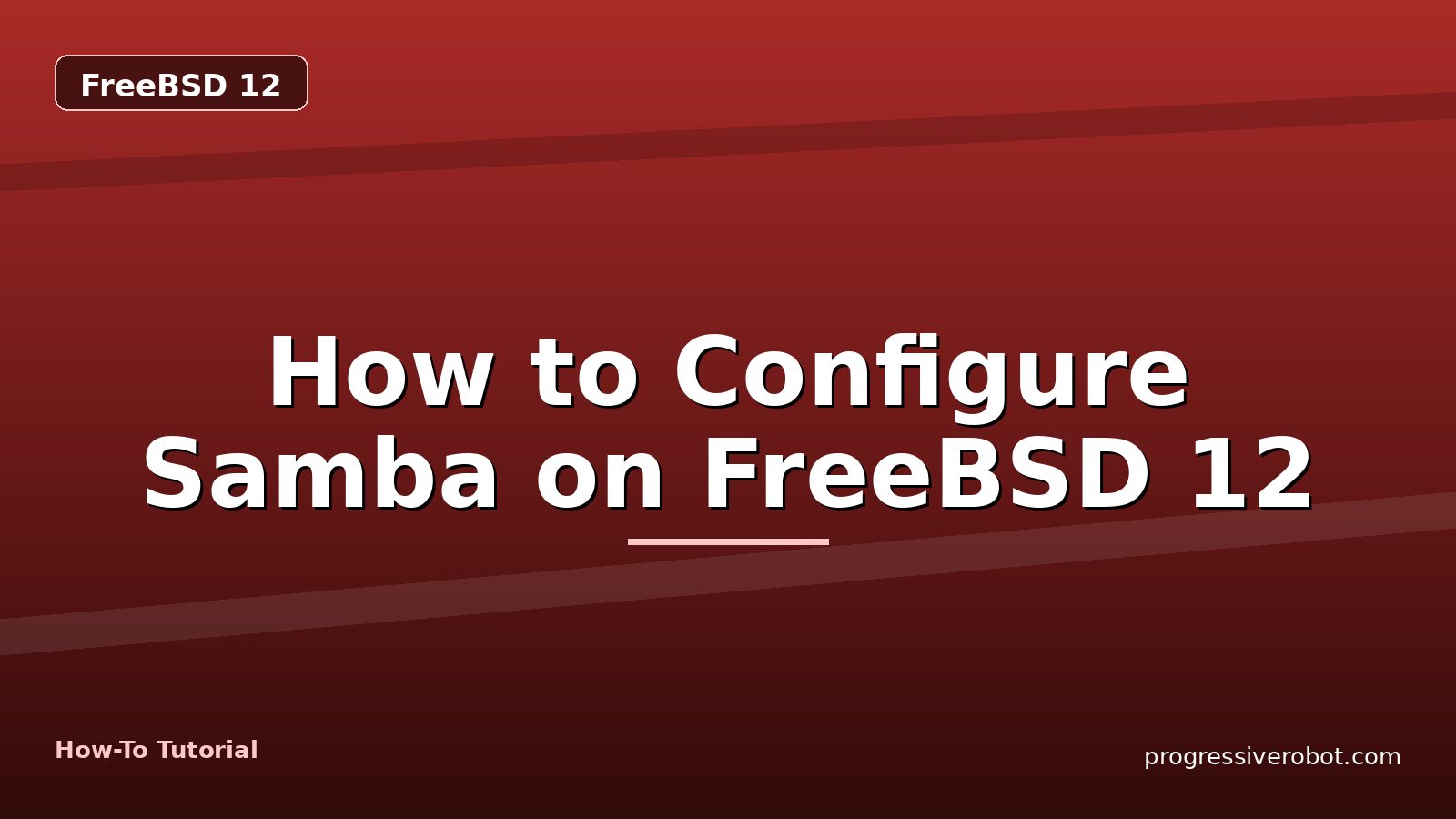 How to Configure Samba on FreeBSD 12