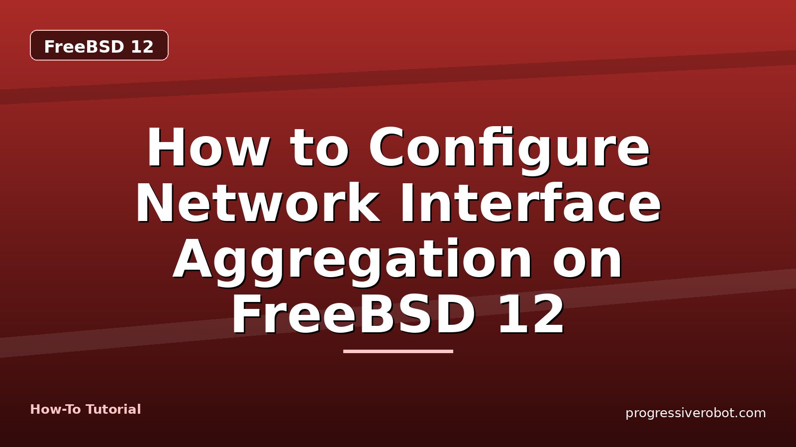 How to Configure Network Interface Aggregation on FreeBSD 12