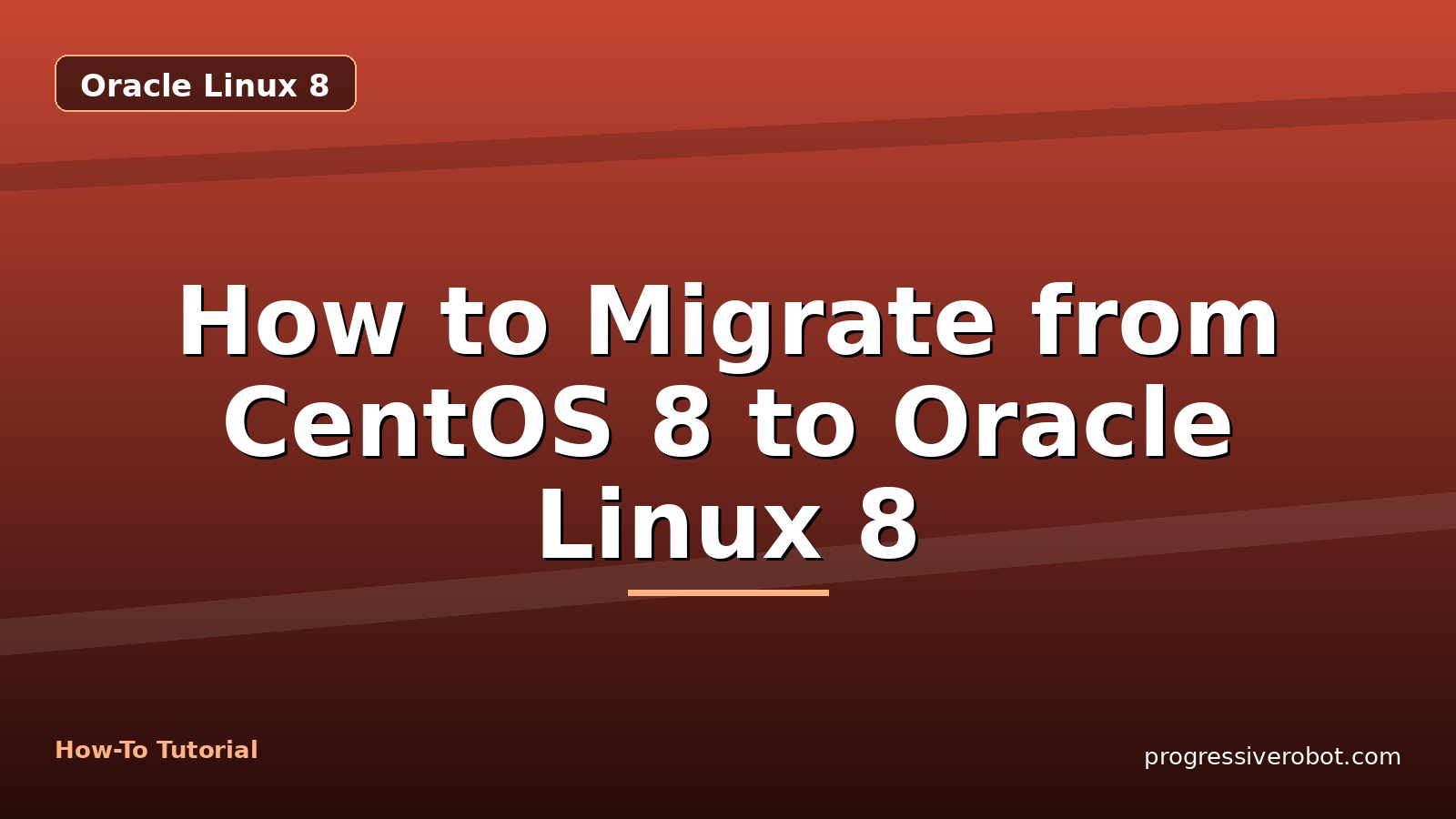 How to Migrate from CentOS 8 to Oracle Linux 8