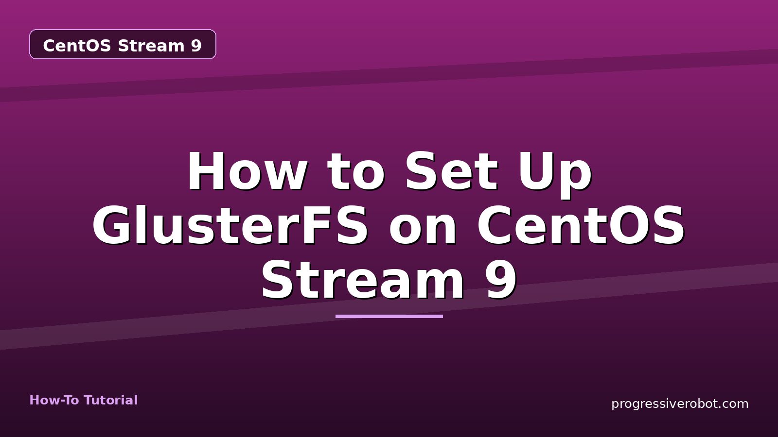 How to Set Up GlusterFS on CentOS Stream 9
