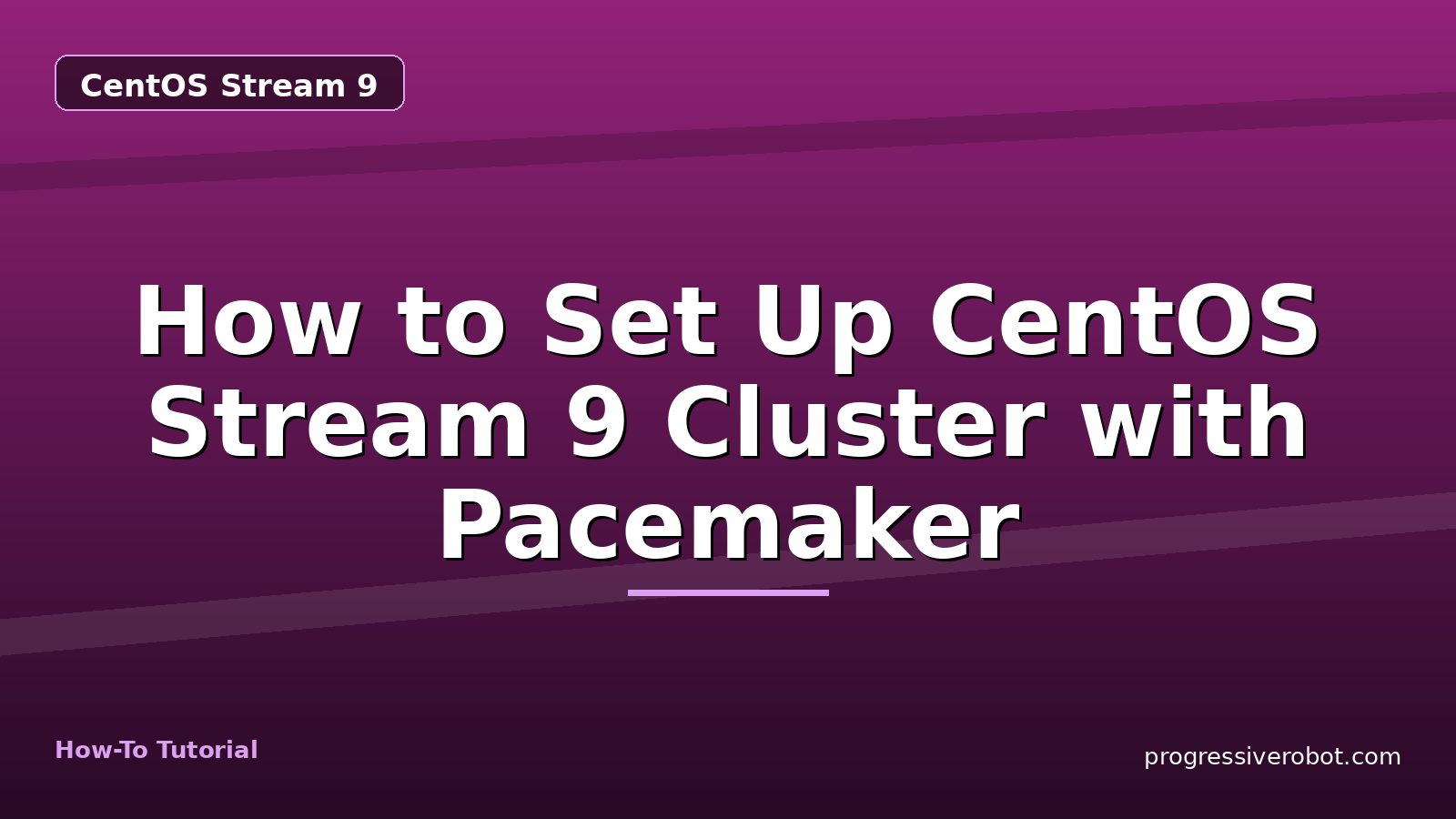 How to Set Up CentOS Stream 9 Cluster with Pacemaker