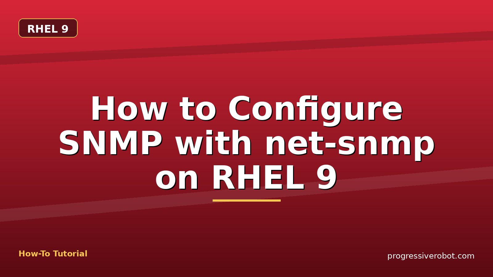 How to Configure SNMP with net-snmp on RHEL 9