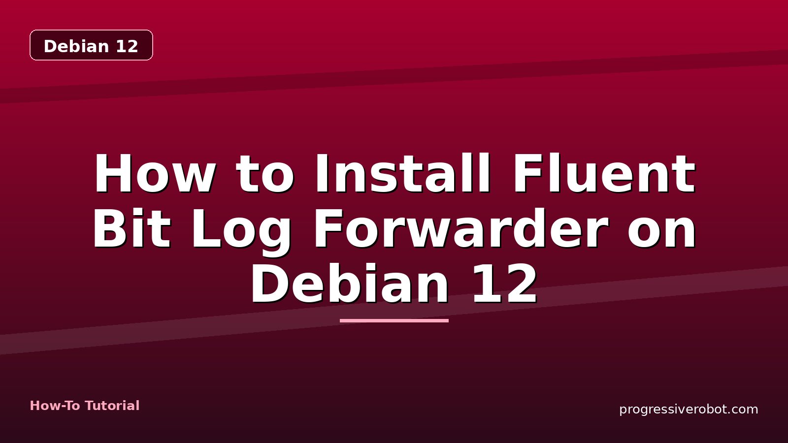 How to Install Fluent Bit Log Forwarder on Debian 12 — step-by-step Debian 12 tutorial on Progressive Robot