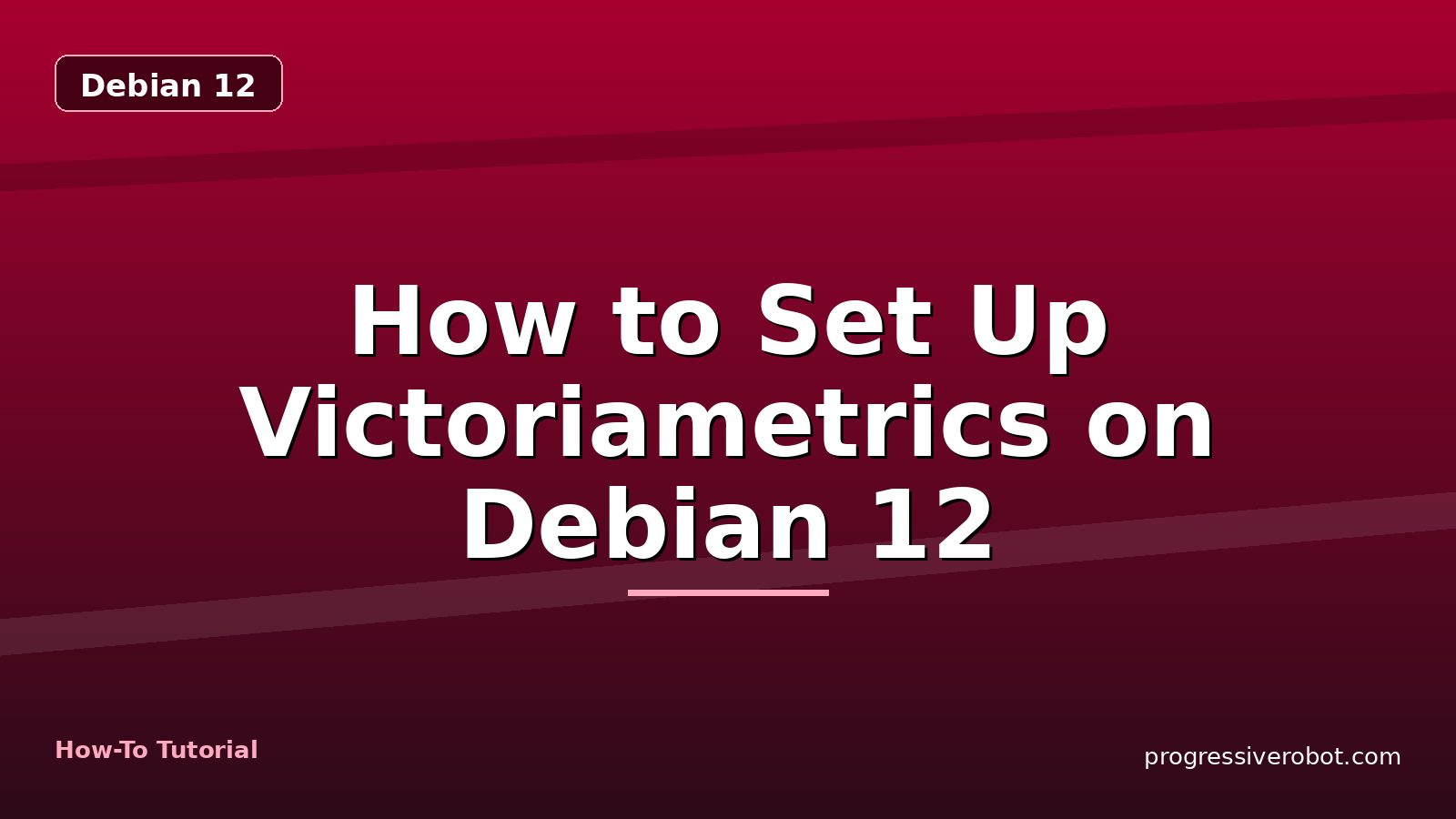 How to Set Up Victoriametrics on Debian 12 — step-by-step Debian 12 tutorial on Progressive Robot