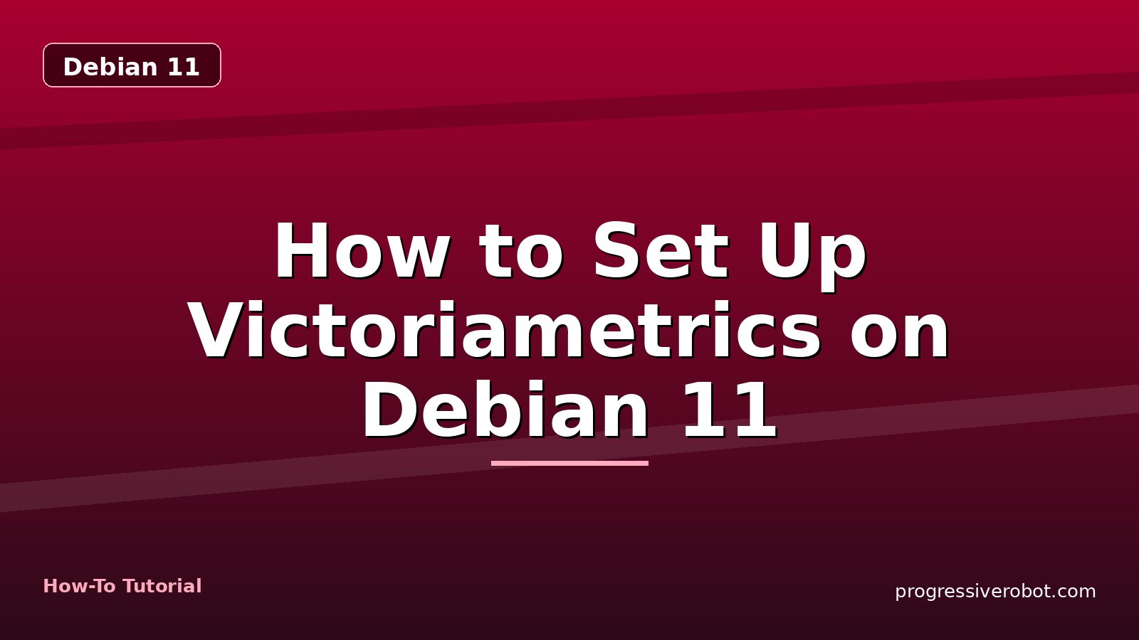 How to Set Up Victoriametrics on Debian 11 — step-by-step Debian 11 tutorial on Progressive Robot