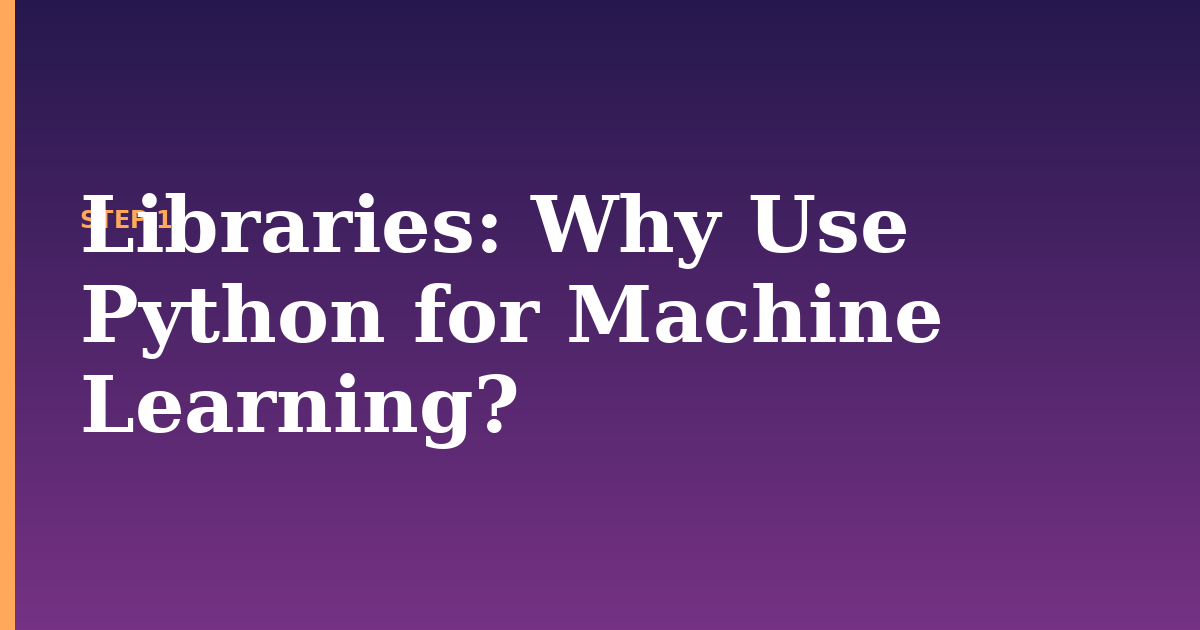 libraries illustration for: Why Use Python for Machine Learning?