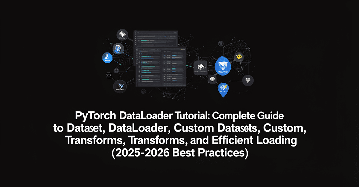 pytorch dataloader for deep learning | thatrobotboy... PyTorch DataLoader Tutorial: Complete Guide to Dataset, DataLoader ...