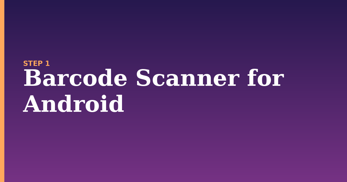 android illustration for: Barcode Scanner for Android