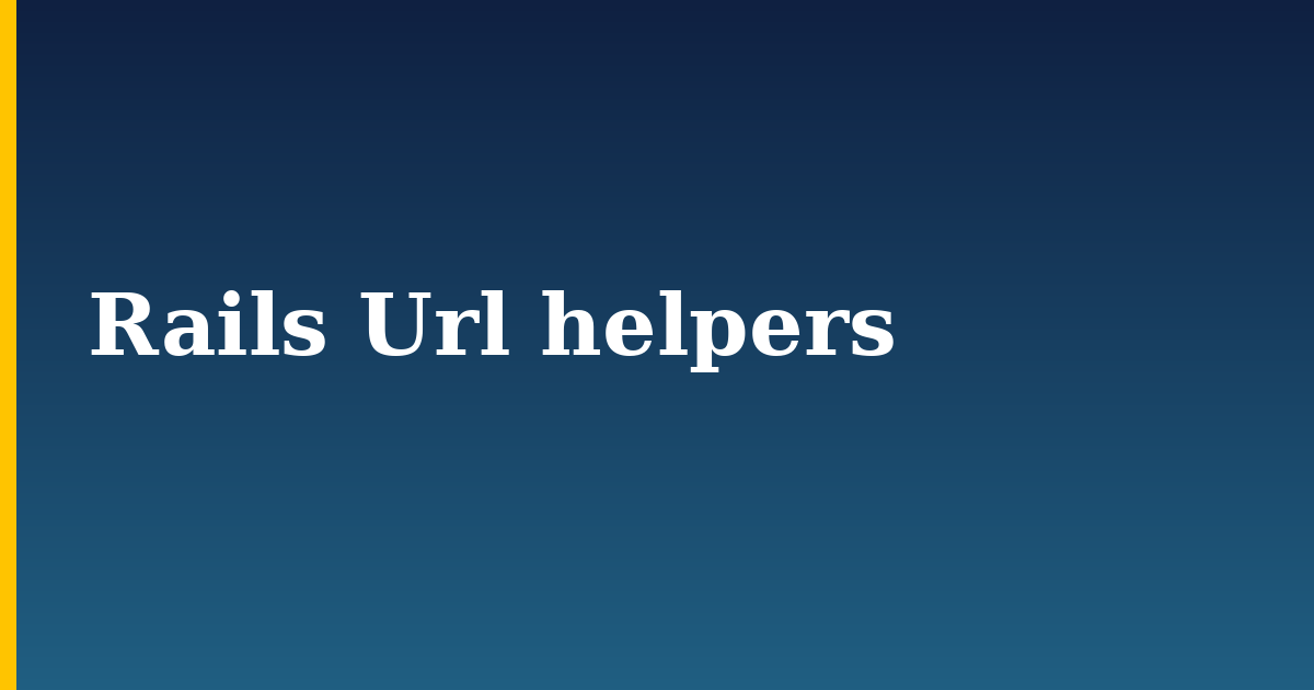 Rails Url helpers — step-by-step Programming tutorial on Progressive Robot