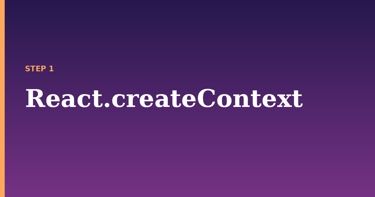 context illustration for: React.createContext