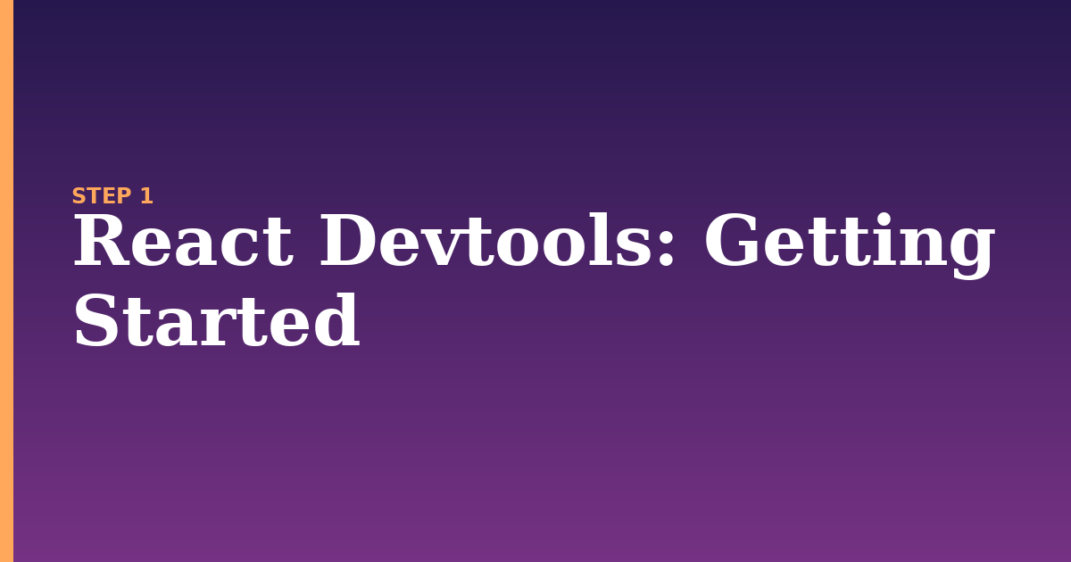 react devtools illustration for: Getting Started