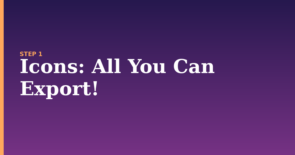icons illustration for: All You Can Export!