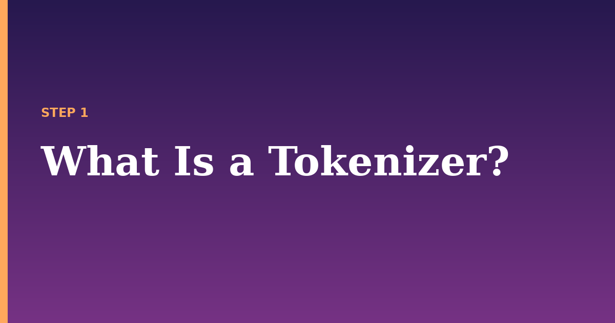tokenizer illustration for: What Is a Tokenizer?